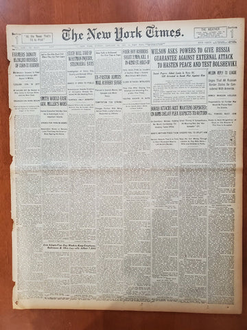 1921 JANUARY 23 NEW YORK TIMES - MARTENS DEPORTED; EXPECTS TO RETURN - NT 8104