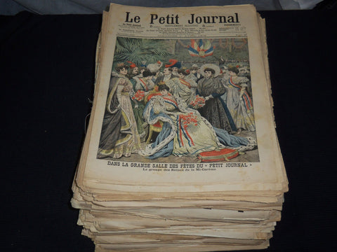 1900'S LE PETIT JOURNAL SUPPLEMENT ILLUSTRE MAGAZINES HUGE LOT OF 400+ - #3