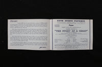 1930'S THE STORY OF A CHEAT PROGRAM - 5TH AVENUE PLAYHOUSE - K 1936