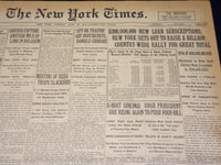 1917 JUNE 12 NEW YORK TIMES - 300,000 REGISTER HERE ON FIRST DAY - NT 7793