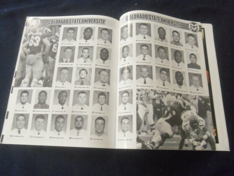 2001 DEC 18 NEW ORLEANS BOWL PROGRAM -UNIV NO. TEXAS VS COLORADO STATE - ST 602F