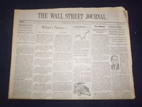 1997 FEB 5 THE WALL STREET JOURNAL - LEMON OF A DEAL - HUNTING CARTELS - WJ 63