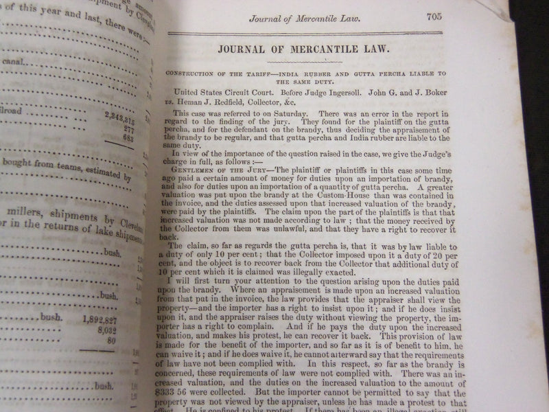 1859 HUNT'S MERCHANTS MAGAZINE AND COMMERCIAL REVIEW LOT OF 12 - WR 340C