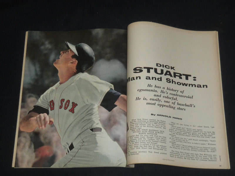 1964 JUNE SPORT MAGAZINE - DICK STUART COVER - SP 8507