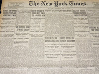 1921 MAY 25 NEW YORK TIMES - OUIMET AND EVANS BEATEN - JONES WINS - NT 8597