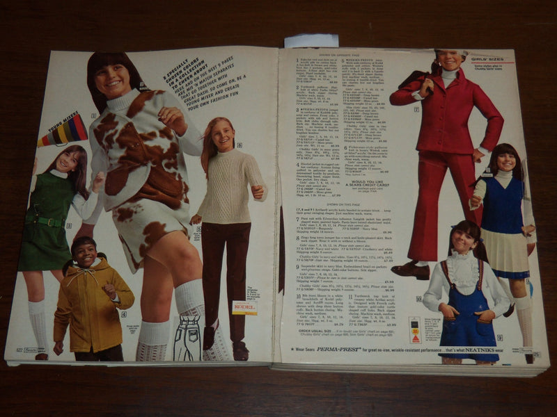 1969 FALL AND WINTER SEARS, ROEBUCK AND CO. CATALOG - GREAT FASHION - R 99A