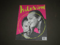 1990 AUGUST INTERVIEW MAGAZINE - JACK NICHOLSON & HARVEY KEITEL COVER - SP 3252