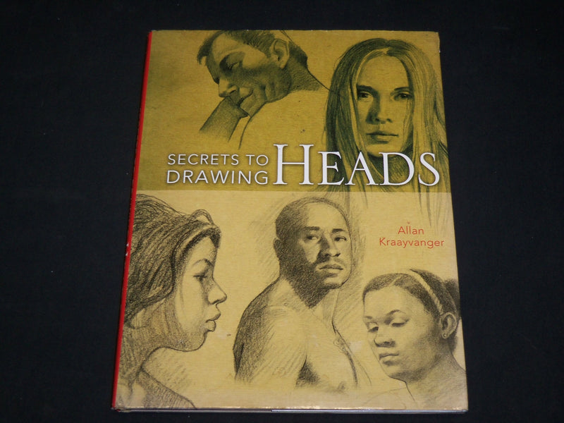 2005 SECRETS TO DRAWING HEADS HARDCOVER BOOK BY ALLAN KRAAYVANGER - I 1958