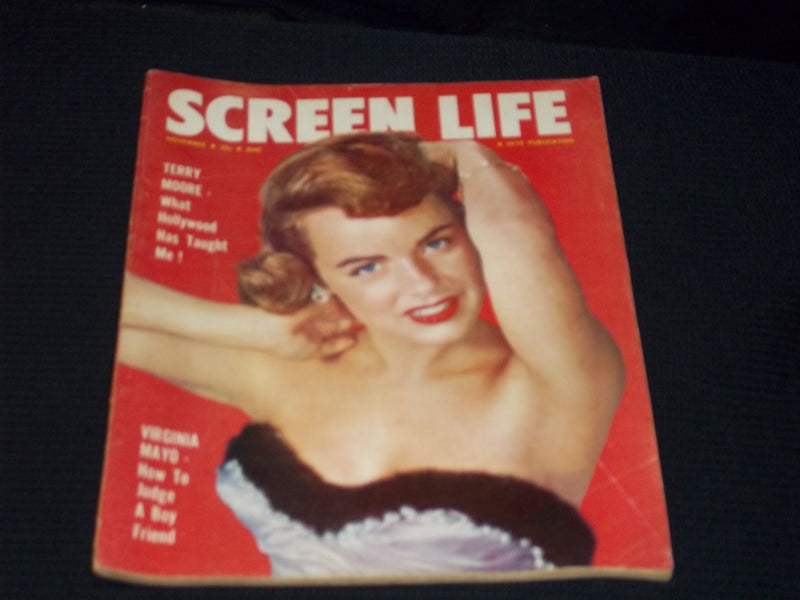 1954 NOVEMBER SCREEN LIFE MAGAZINE - TERRY MOORE FRONT COVER - E 15068
