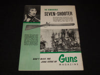 1955 MAY GUNS MAGAZINE - SCOTCH PISTOL MYSTERY - DAVY CROCKETT COVER - E 12546