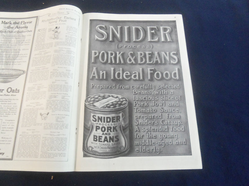 1914 MAY PICTORIAL REVIEW MAGAZINE - GREAT ILLUSTRATIONS - B 2801X