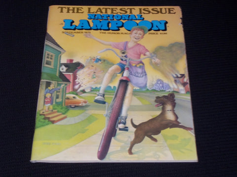 1976 SEPTEMBER NATIONAL LAMPOON MAGAZINE - THE LATEST ISSUE FRONT COVER - E 3297