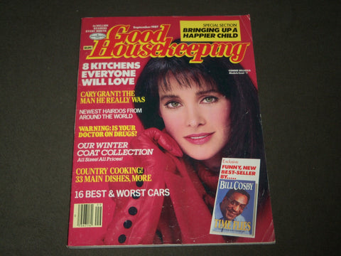 1987 SEPTEMBER GOOD HOUSEKEEPING MAGAZINE - CONNIE SELLECCA COVER - B 2761