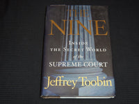 2007 THE NINE JEFFREY TOOBIN HARDCOVER BOOK SIGNED BY JEFFREY TOOBIN - KD 7681