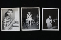 1950'S BETTY GRABLE - PERRY COMO - GENE NELSON PHOTOGRAPHS - LOT OF 3 - K 2856