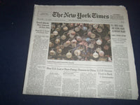 2021 NOVEMBER 22 NEW YORK TIMES - U.S. VIRUS CASES RISING AGAIN AS HOLIDAY NEARS