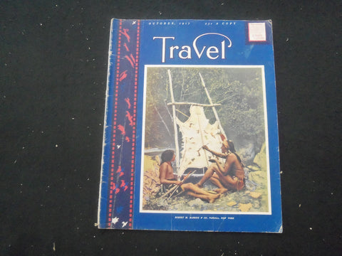 1917 OCTOBER TRAVEL MAGAZINE - ROBERT M. MCBRIDE & CO., NEW YORK - ST 3660V