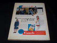 1942 OCTOBER ESQUIRE MAGAZINE - VERY NICE FRONT COVER & ADS - E 5144