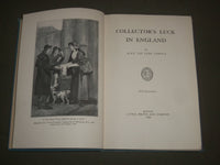 1926 COLLECTOR'S LUCK IN ENGLAND BOOK BY ALICE VAN LEER CARRICK - KD 4642