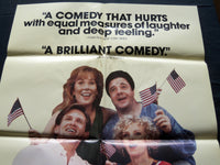 1991 LIPS TOGETHER TEETH APART MOVIE POSTER - NATHAN LANE & ANTHONY HEALD- P 525