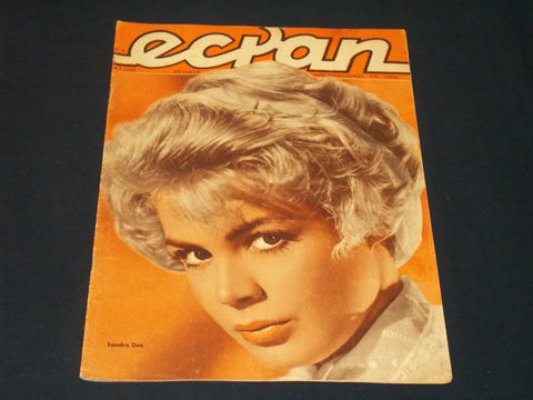 1960 SEPTEMBER 6 ECRAN SPANISH MAGAZINE - SANDRA DEE COVER - E 26066