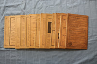 1922-1923 THE LIVING AGE MAGAZINE - LOT OF 13 - O 3896