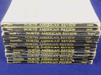 1930 NORTH AMERICAN REVIEW LOT OF 12 COMPLETE YEAR - STORIES/ARTICLES - WR 652