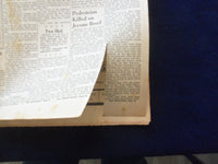 1963 NOVEMBER 22 TIMES NEWS NEWSPAPER - JFK KILLED - TWIN FALLS, IDAHO - NP 6445