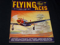 1941 JULY FLYING ACES MAGAZINE ILLUSTRATED FRONT COVER - E 153