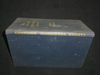 1926 CONSIDER MIDDLESEX COUNTY HARDCOVER BOOK BY SAMUEL CROWTHER-1ST ED- KD 9263