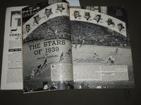1939 FOOTBALL ILLUSTRATED ANNUAL MAGAZINE - GREAT COVER & PHOTOS - J 2510