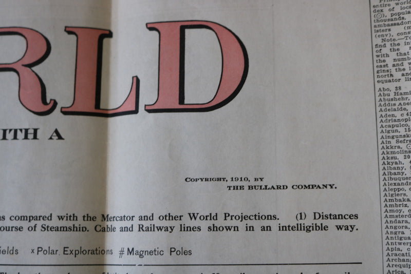 EARLY 1900'S MAPS AND GAZETTEERS MAGAZINE - LOT OF 18 - O 3901