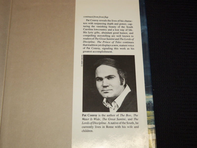 196 THE PRINCE OF TIDES HARDCOVER BOOK BY PAT CONROY - KD 7826