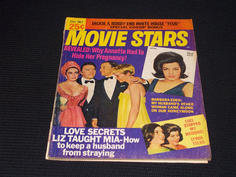 1967 APRIL MOVIE STARS MAGAZINE - BARBARA EDEN COVER - E 15557