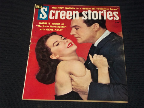 1958 APRIL SCREEN STORIES MAGAZINE - NATALIE WOOD GENE KELLY COVER - E 14077