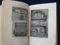 1935 OLD GLASS- EUROPEAN AND AMERICAN HARDCOVER BOOK BY N. HUDSON MOORE- KD 8625