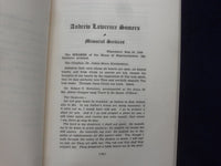 1950 ANDREW LAWRENCE MEMORIAL ADDRES HARDCOVER BOOK - K 206