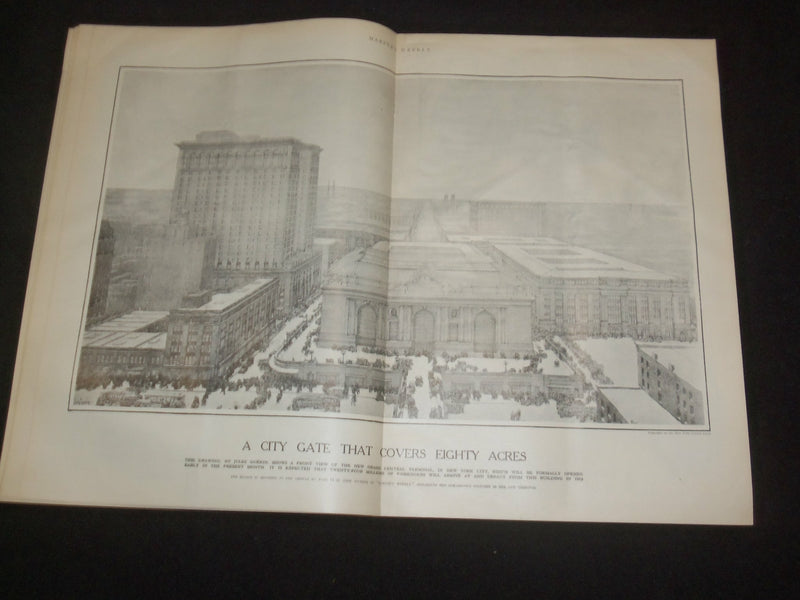 1913 FEBRARY 1 HARPER'S WEEKLY MAGAZINE - WEDDING OF NATIONAL INTEREST - ST 6376