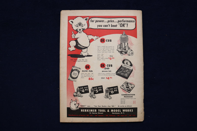 1951 AUGUST AIR TRAILS MAGAZINE - CHASE ASSAULT TRANSPORTS COVER - E 11425