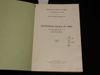 1966 POTTSVILLE FAUNA OF OHIO BOOK - GEOLOGICAL SURVEY OF OHIO - J 7049