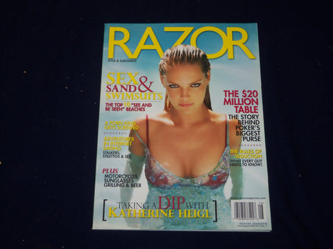 2005 JULY/AUGUST MAGAZINE - KATHERINE HEIGL COVER - B 5