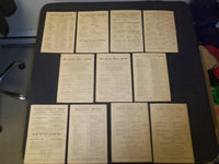 1908-1909 THE SCHOOL MUSIC REVIEW MAGAZINE - LOT OF 11 - O 2440O