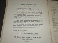 1926 RENÉ BAILLEUX ORFÈVRERIE D'ART EN MÉTAL ARGENTÉ FRENCH CATALOGUE - FR 368
