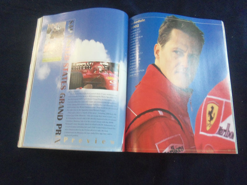 2002 MAY 26 86TH INDIANAPOLIS 500 RACING PROGRAM - GREAT PHOTOS - SP 6599M