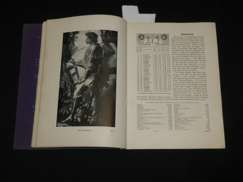 1906 MARYLAND LIFE INSURANCE COMPANY ALMANAC - SOFTCOVER - J 6867