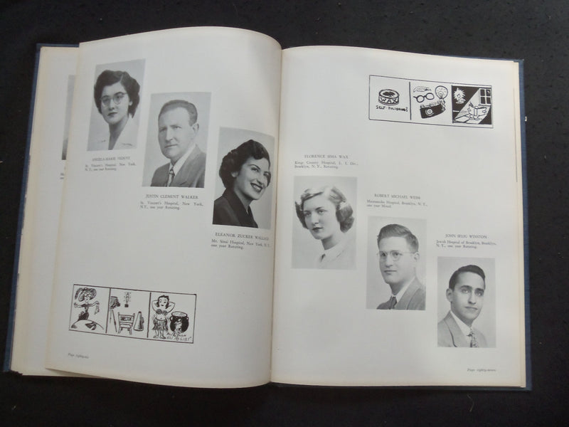 1951 LICHONIAN LONG ISLAND COLLEGE OF MEDICINE YEARBOOK - BROOKLYN, NY - YB 3148