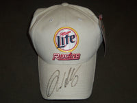 RUSTY WALLACE #2 AUTOGRAPHED MILLER LITE RACING NASCAR HAT WITH TAG