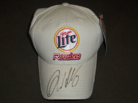 RUSTY WALLACE #2 AUTOGRAPHED MILLER LITE RACING NASCAR HAT WITH TAG
