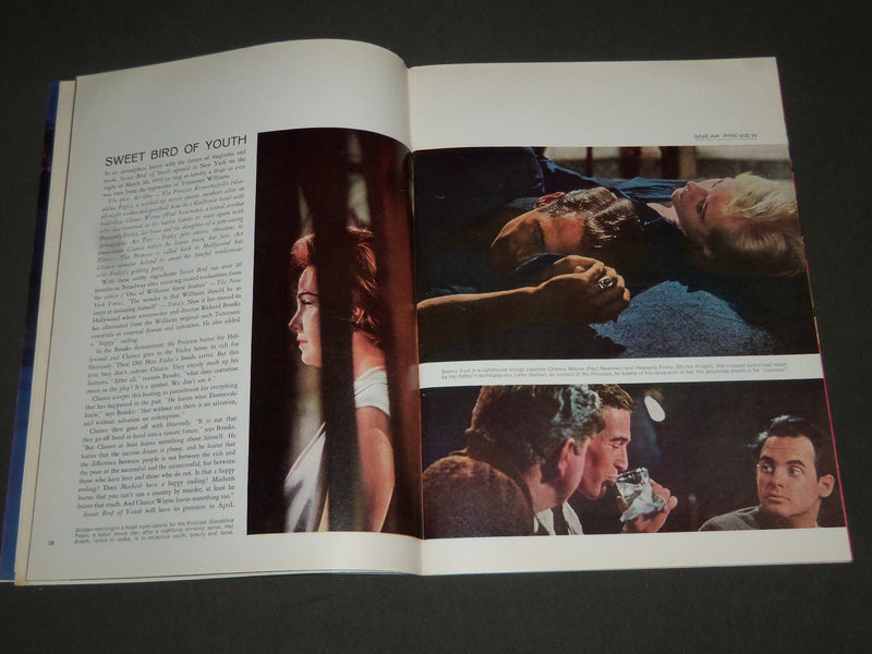1962 FEBRUARY SBI SHOW BUSINESS ILLUSTRATED MAGAZINE - PAUL NEWMAN - ST 4978