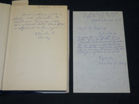 1958 THIS LAND FULFILLED BOOK INSCRIBED BY CHARLES A. BRADY - FIRST EDN - D 422